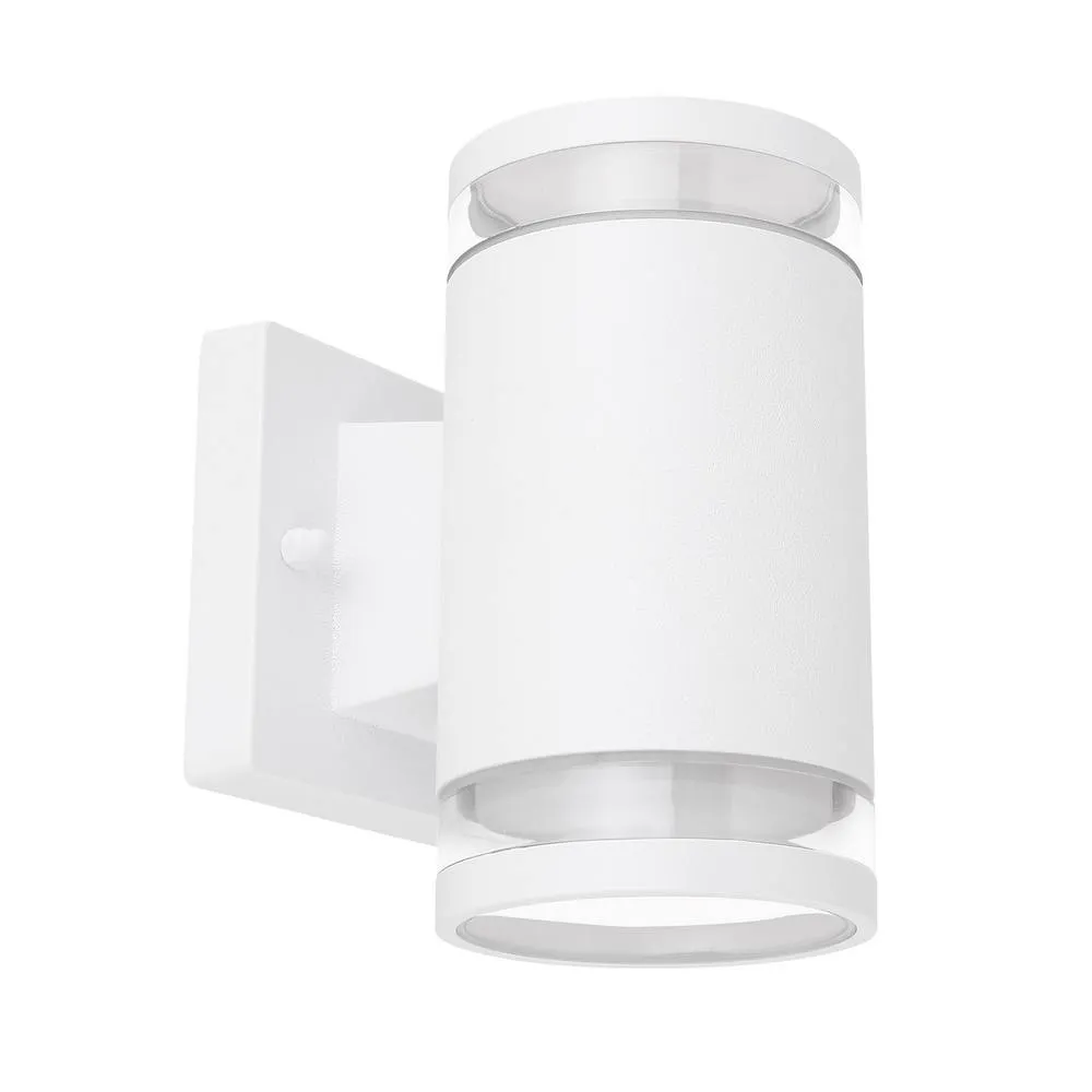 Netlighting Alcala Outdoor Up Down Wall Lamp Matt White 2x GX53