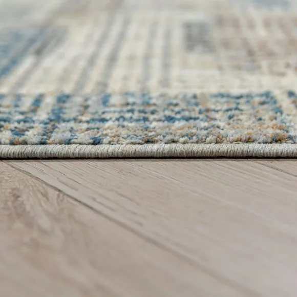 Geo Grid Modern Striped Rug 4