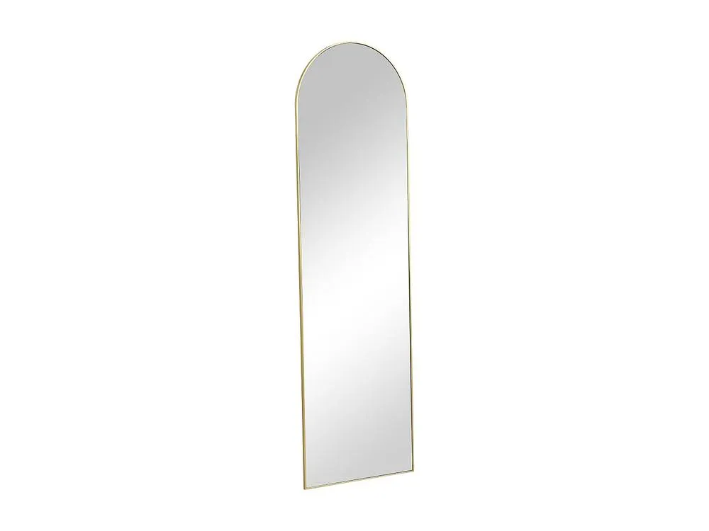Vente-unique Metal Arch Mirror - W. 50 X H. 170 Cm - Gilded - MAILEN in Gold 5