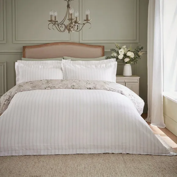 Dorma Birdsong 100% Cotton Sateen Duvet Cover & Pillowcase Set 2