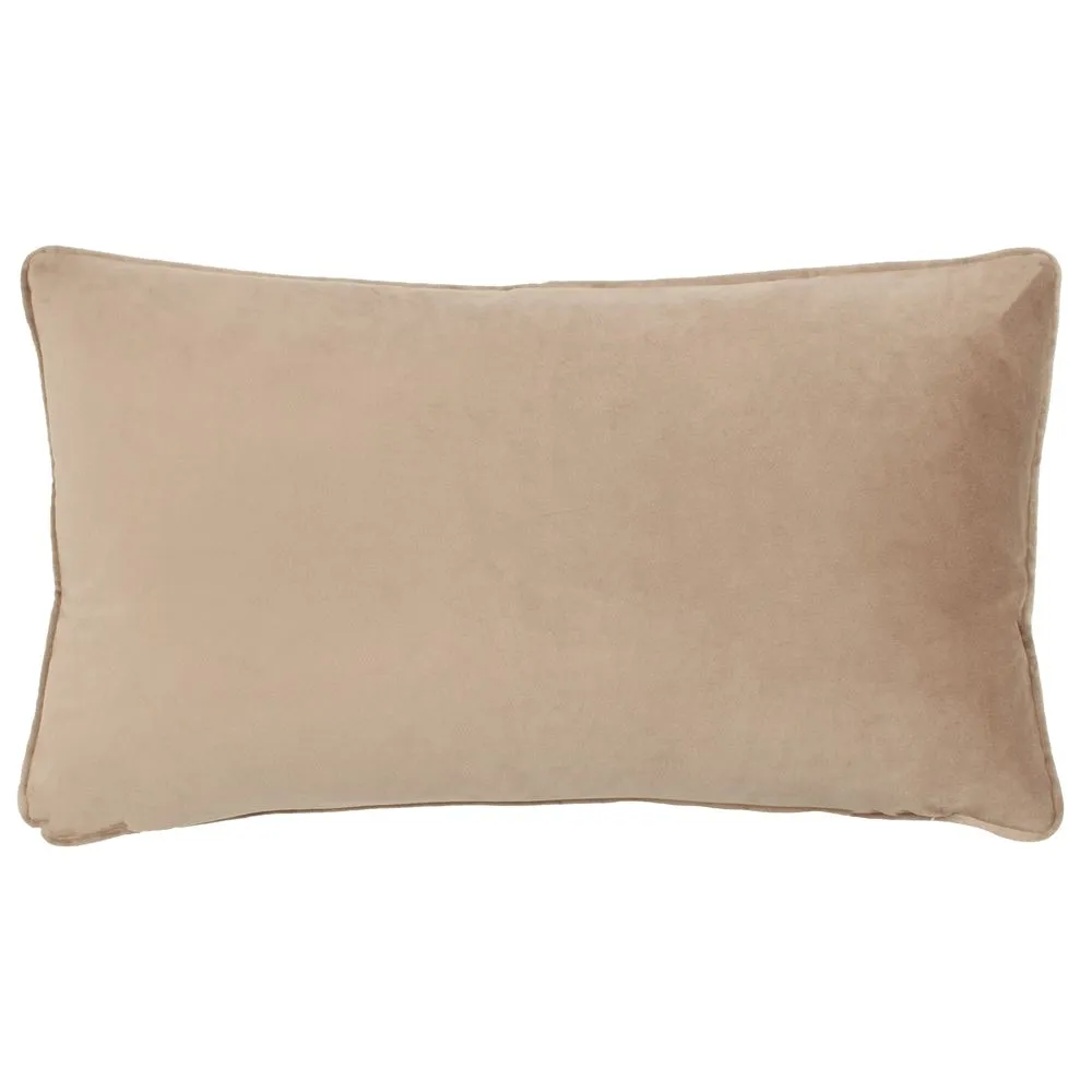 Wylder Meadow Bloom Haze Printed Chenille Cushion in Green 3