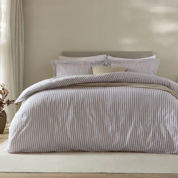 Yard Hebden Reversible 100% Cotton Duvet Cover & Pillowcase Set 1