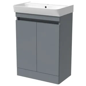 Wickes Easton Monument Grey Vanity Unit - 800 x 600mm