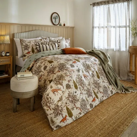 Wylder Nature Fable Duvet Cover and Pillowcase Set 1