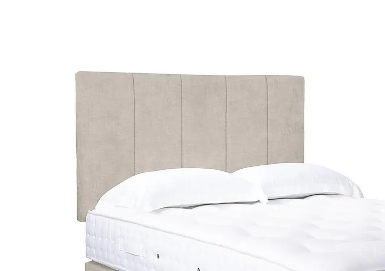 Artisan Collection Strata High Strutted Headboard - Single - Lace Ivory