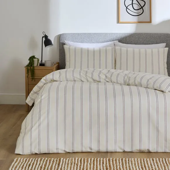 Revel Stripe Quilt Cover & Pillowcase Set 1