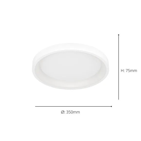 EGLO Loretello-Z Smart Colour Changing LED Ceiling Light 4