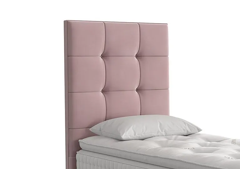 Langdon Floor Standing Headboard - Single - Plush Heather