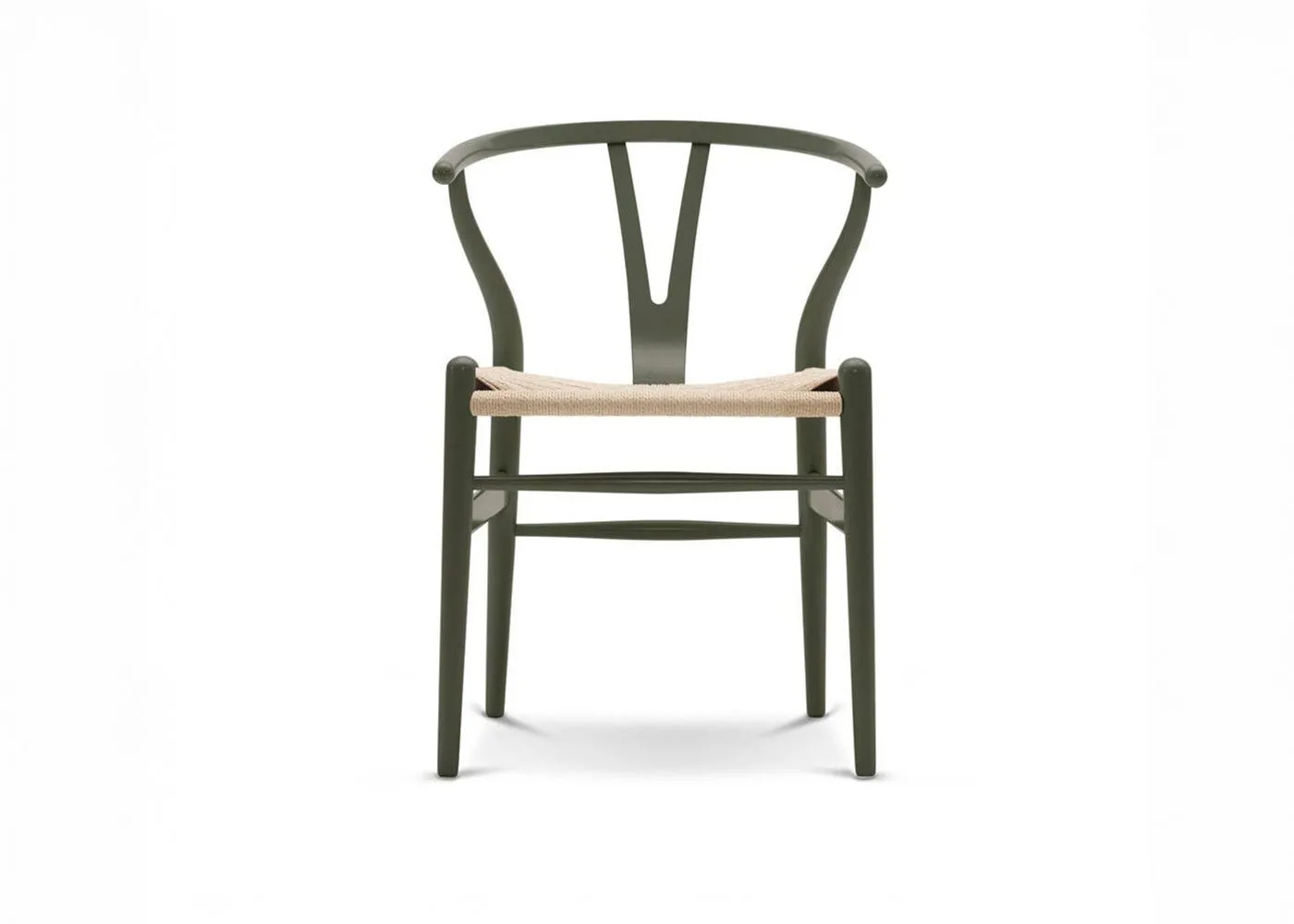 Carl Hansen & Son Wishbone Chair CH24 Soft Olive Natural Beech