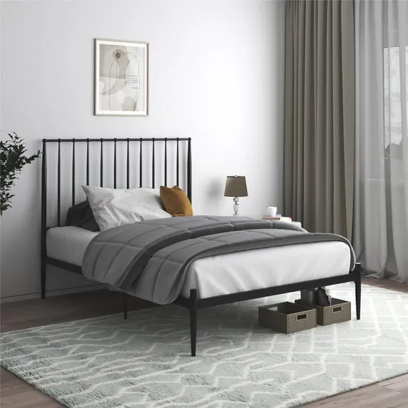 Dorel Home Giulia Modern Metal Bed Frame
