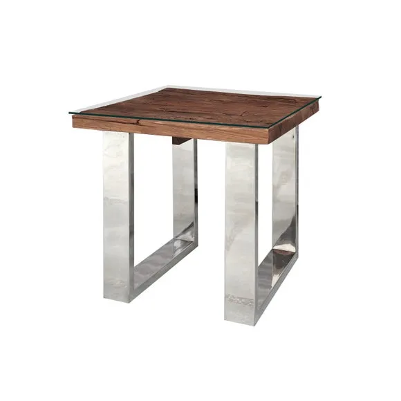 Indus Valley Railway Sleeper Side Table 3