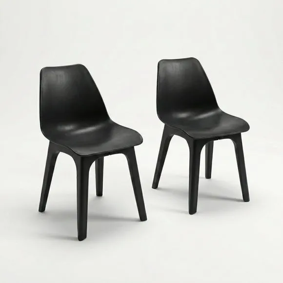 Eolo Pack of 2 Matte Chairs 2