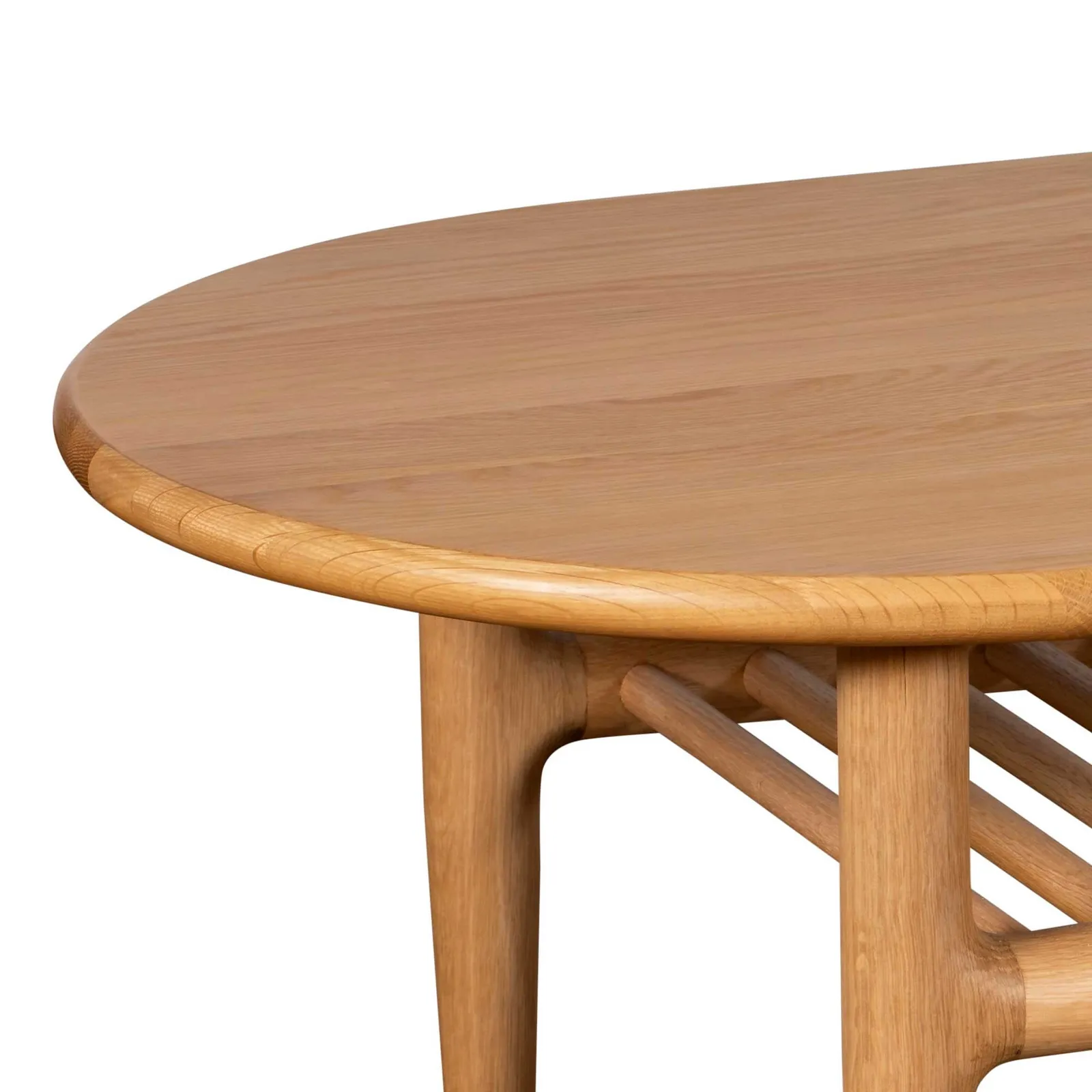 Winchester Coffee Table, Round, Neutral Oak | Barker & Stonehouse 5