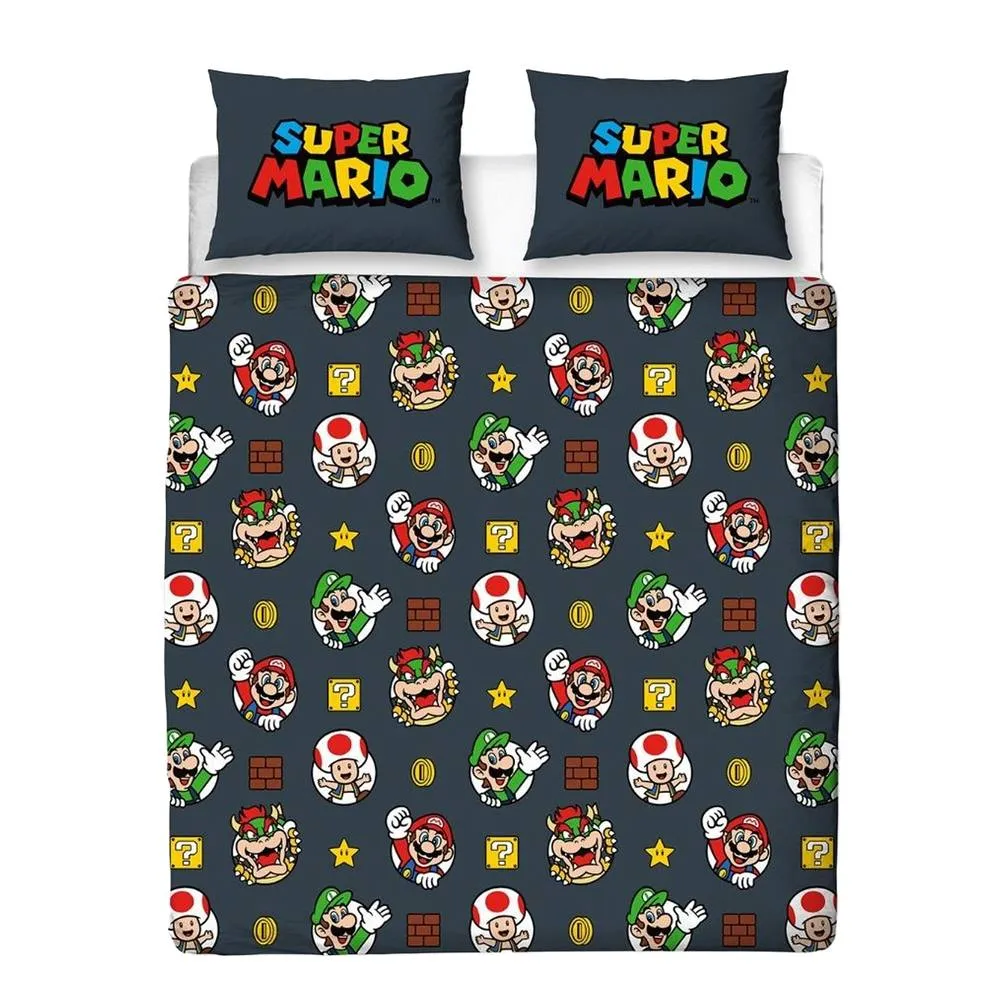 Super Mario Double Duvet Set