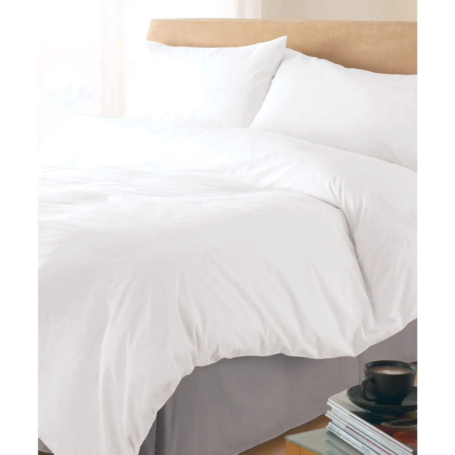 Home & Living Bamboo Duvet Cover in White