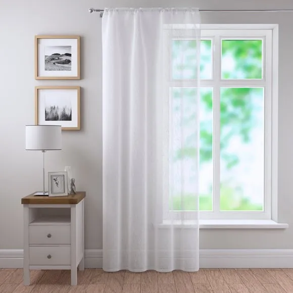 Crushed Slot Top Single Voile Panel 2