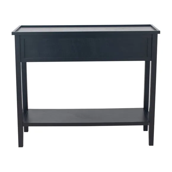 Pacific Chelmsford Console Table, Black Painted Pine 4
