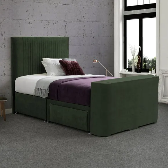 Sweet Dreams Gaia Vertical Pleated TV Bed 2
