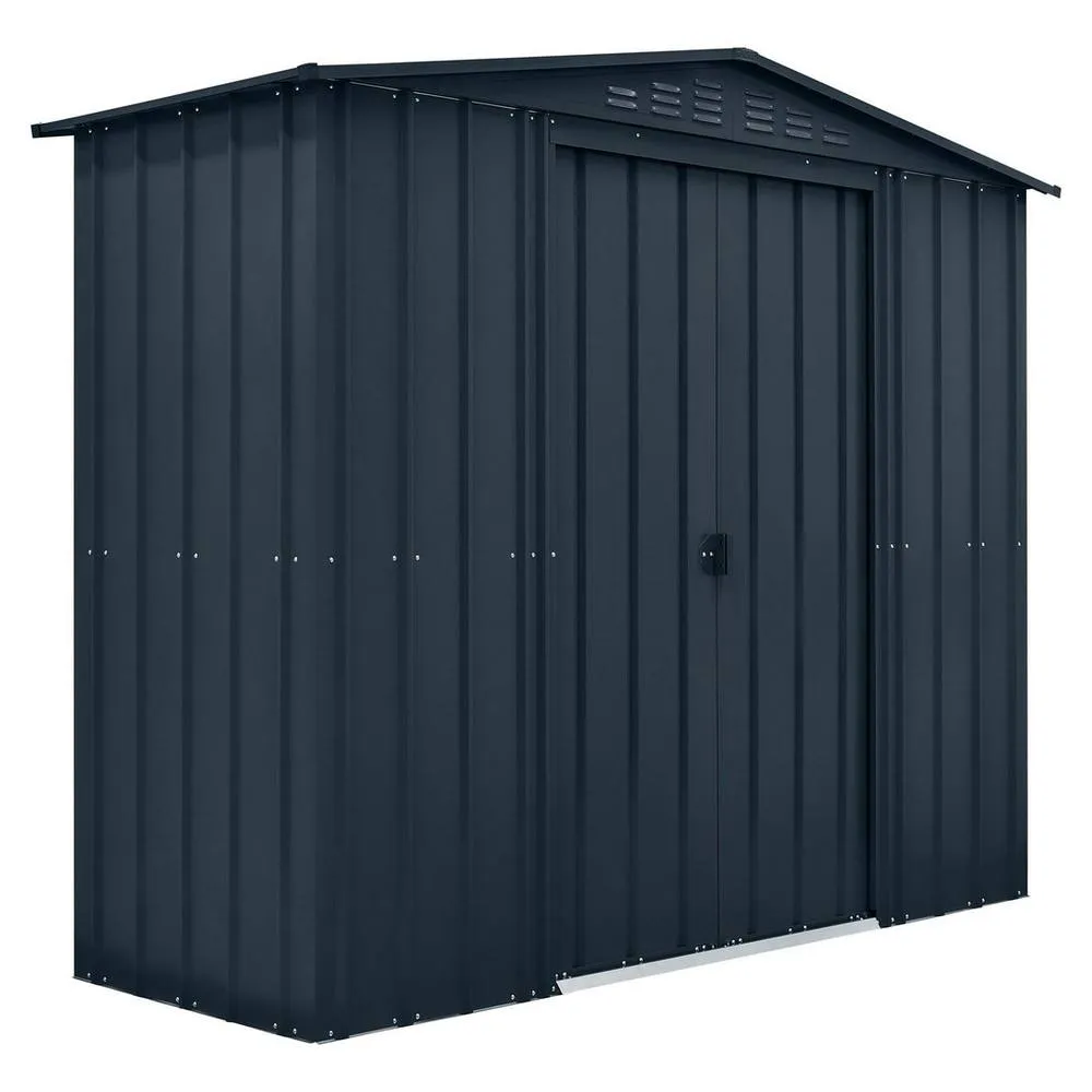 Mercia 8 x 3 Feet Globel Apex - Steel/Metal - L82 x W234 x H198 cm - Grey