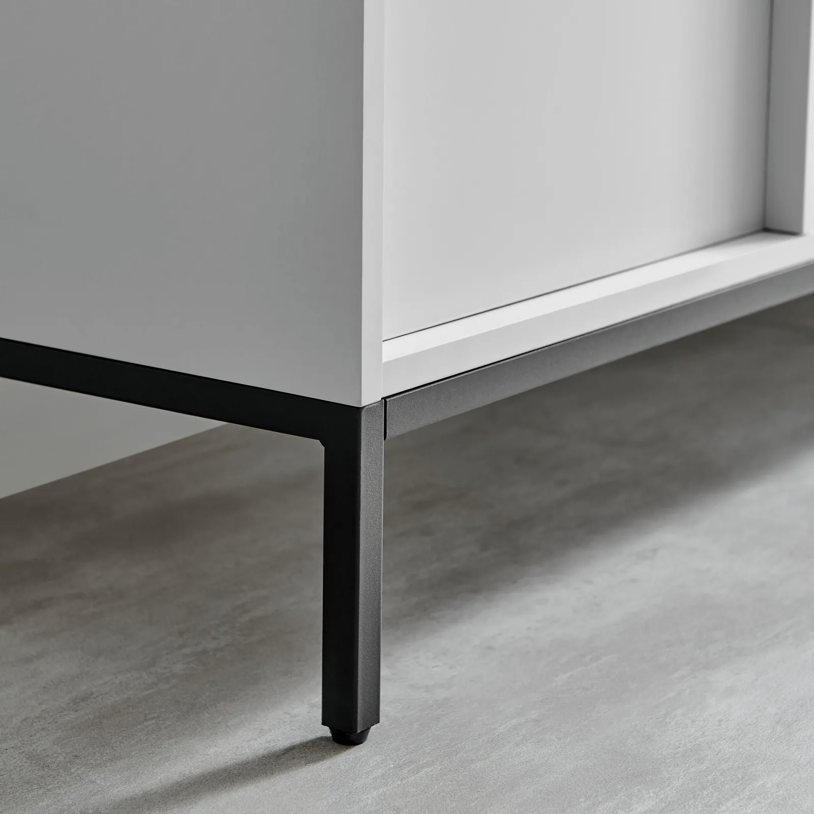 FurnitureboxUK Svit Storage TV Sideboard in Off-White 6