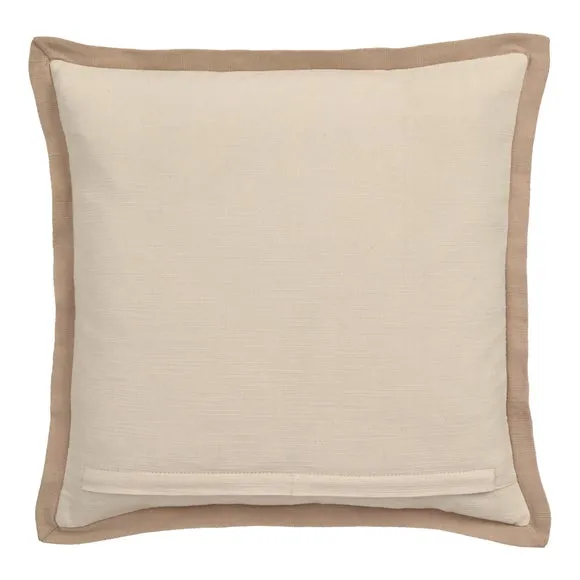 Natural Oxford Edge Square Cushion 4