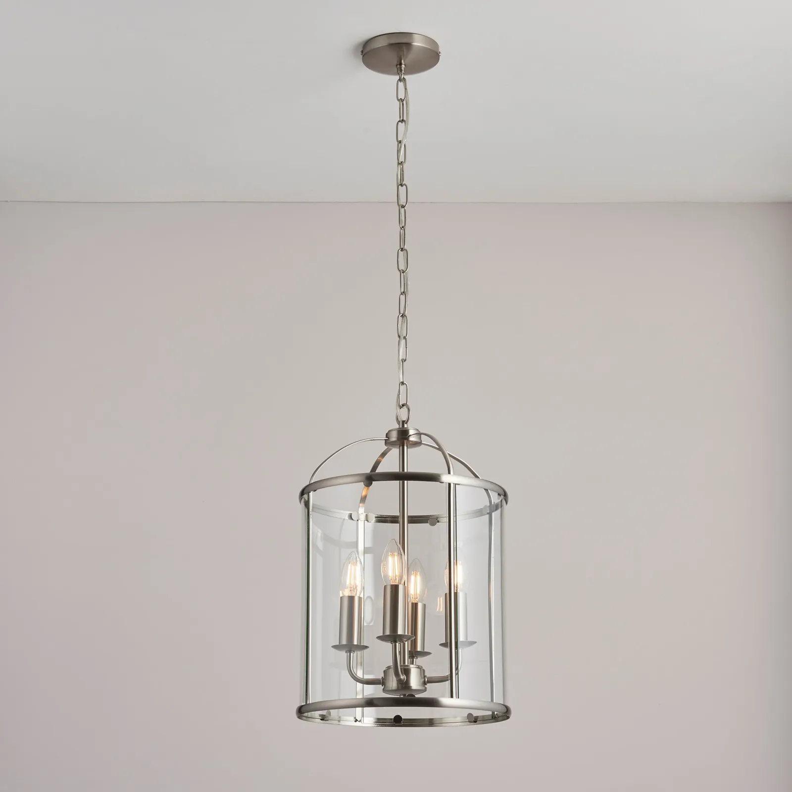 Vogue Lambeth 4 Light Glass Pendant Light