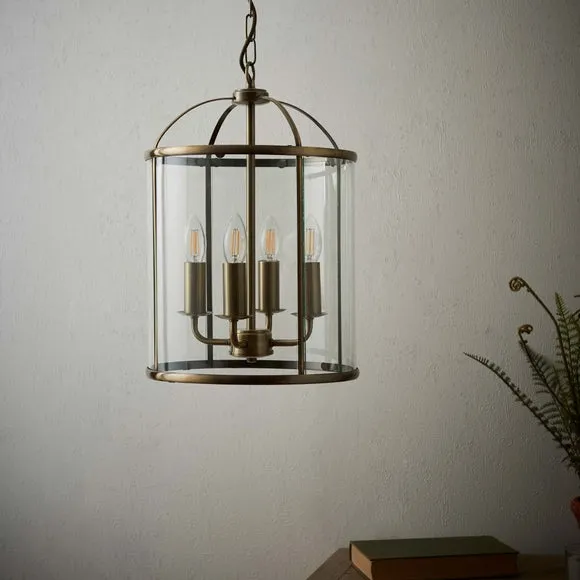 Vogue Lambeth 4 Light Glass Pendant Light 2