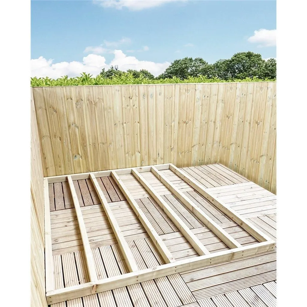Marlborough 8 x 3 Pressure Treated Timber Base (C16 Graded Timber 45mm x 70mm) in Natural