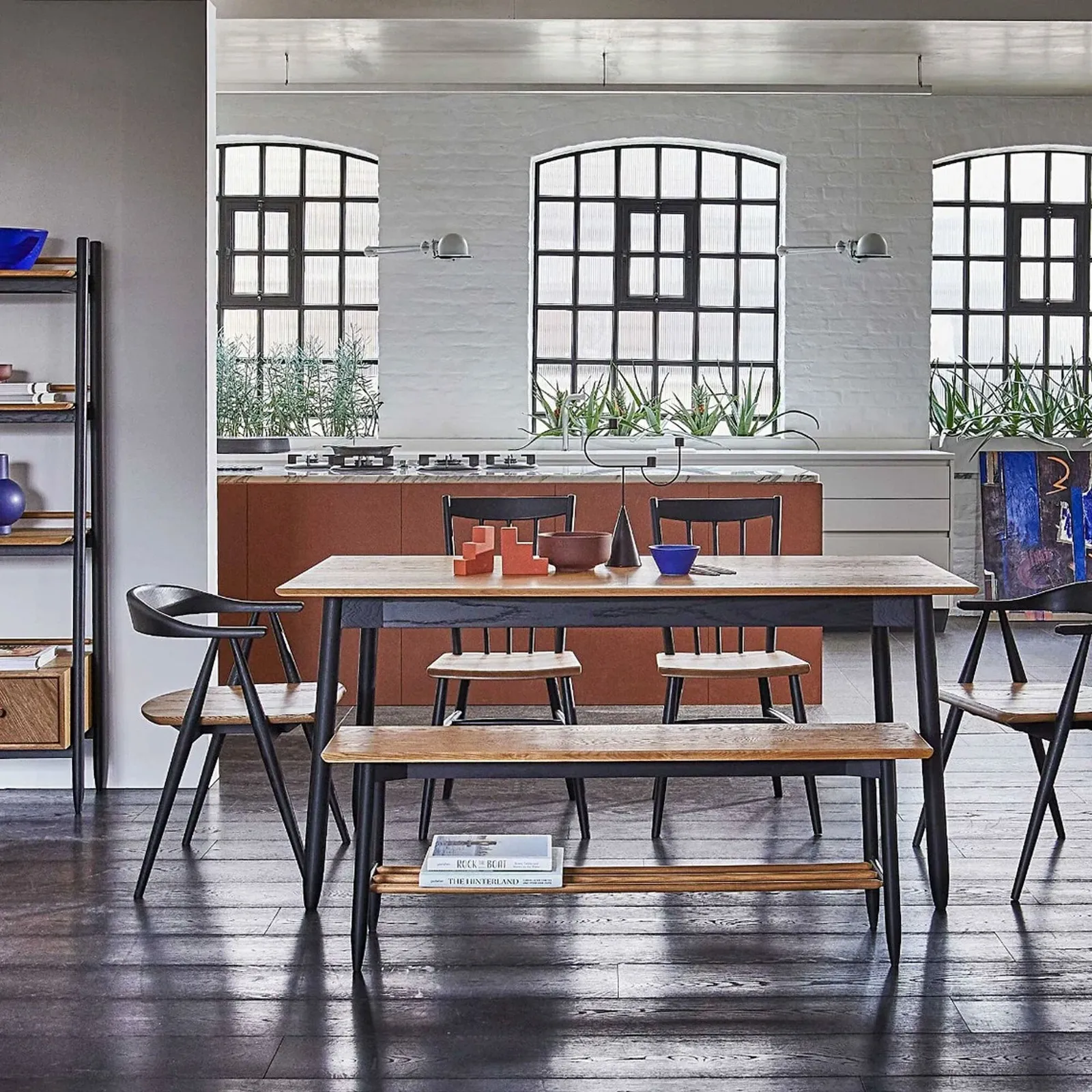 Ercol Monza Small Extending Dining Table, Neutral Oak | Barker & Stonehouse 2