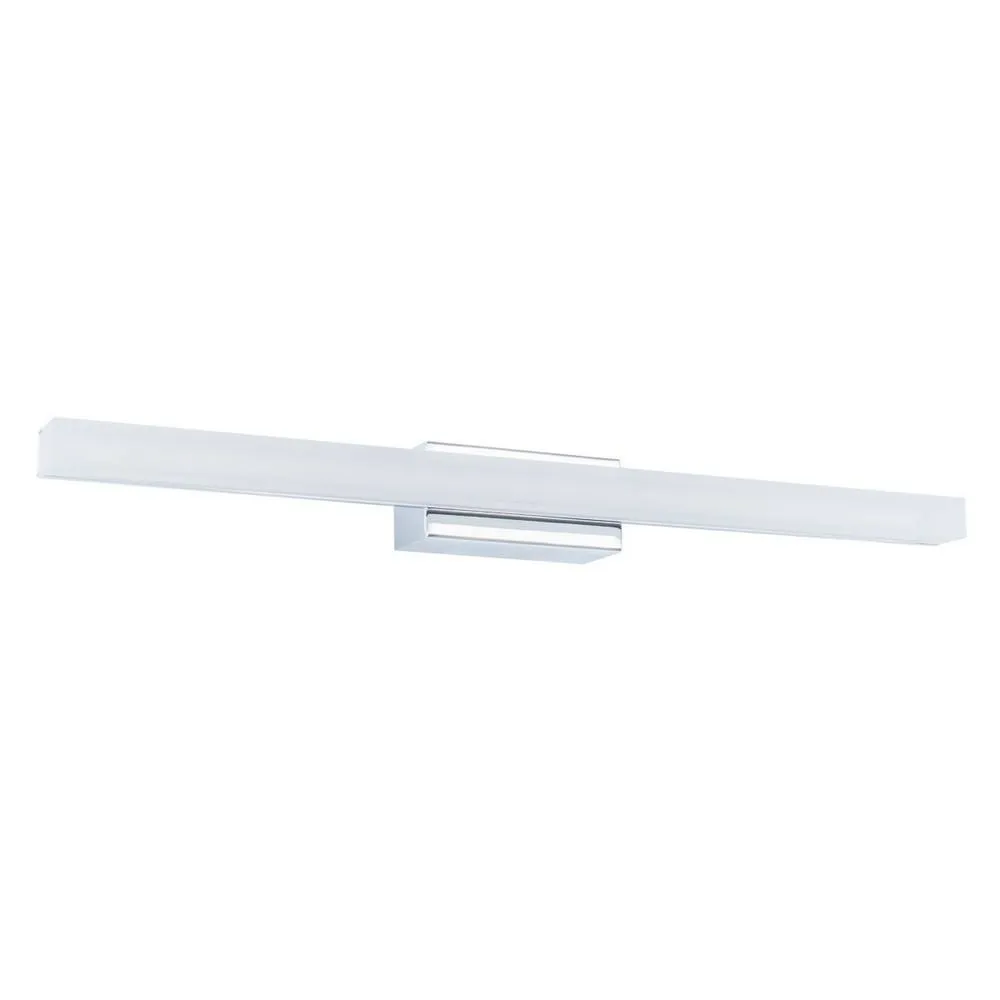Netlighting Modern LED Wall Lamp Chrome Warm White 3000K 450lm in Silver