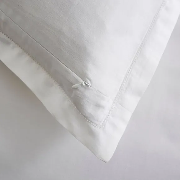 Dorma Norwood Embroidery 100% Cotton Oxford Pillowcase Pair 3