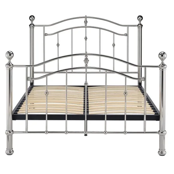 Callisto Chrome and Crystal Bed Frame 5