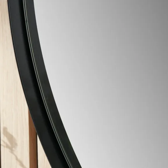 Slim Frame Round Wall Mirror 2