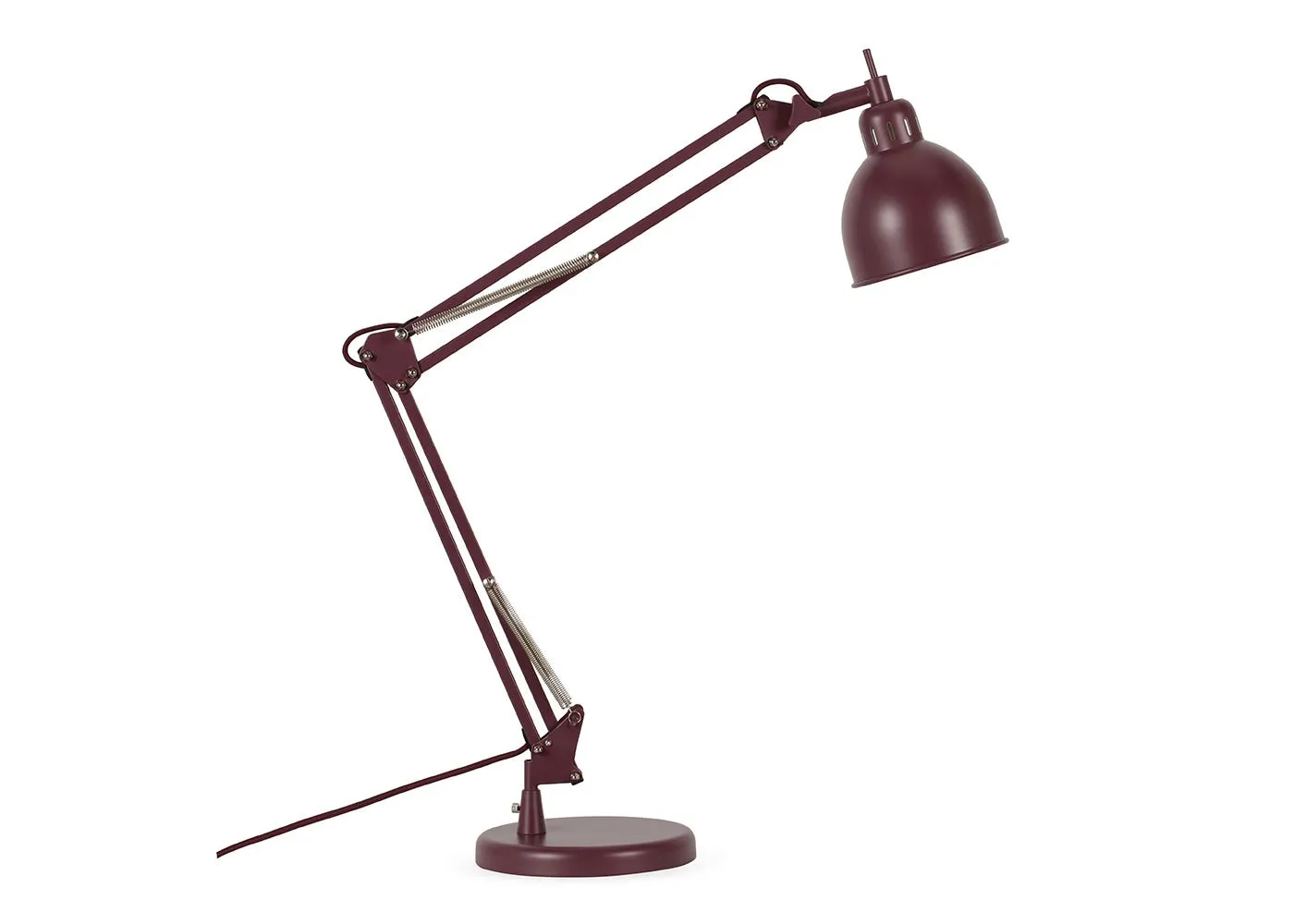 Heal's Spencer Metal Desk Lamp Berry 1