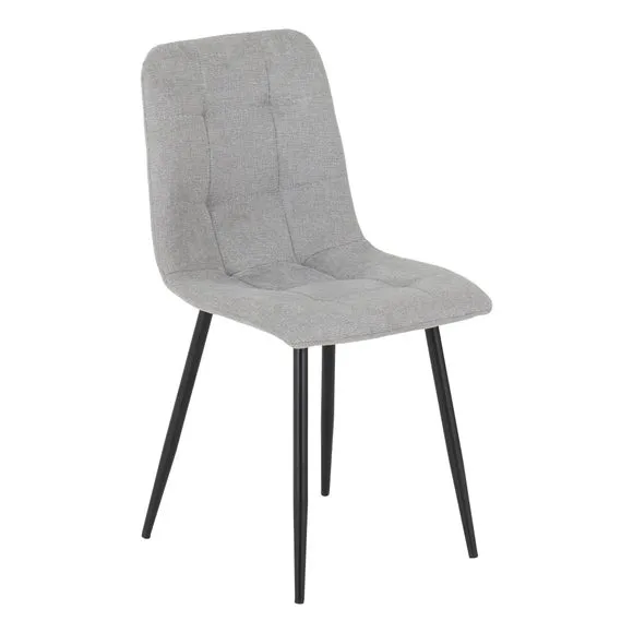 Fenton Set of 2 Dining Chairs, Fabric 4
