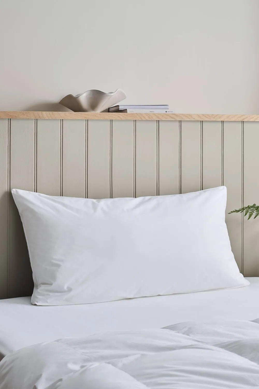 CHRISTY 'Cloud Loft' Luxurious Micro Loft Soft Medium King Pillow in White