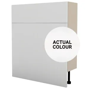 Duarti By Calypso Beaufort 700mm Floor Reaching Slimline Toilet Unit - White Varnish