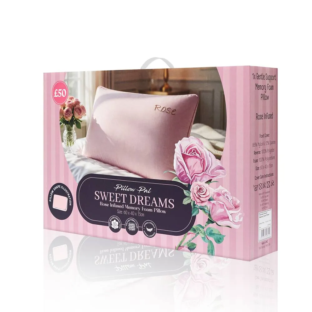 GAVENO CAVAILIA Rose Scent Infused Pillow in Pink 2