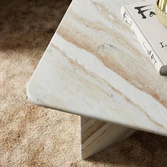 Lana Marble Square Coffee Table 3