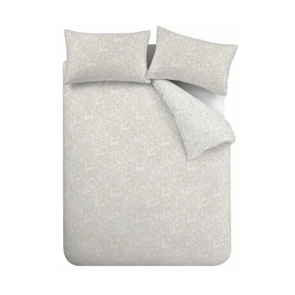 Bianca Woodland 200 Thread Count 100% Cotton Duvet Cover & Pillowcase Set 5