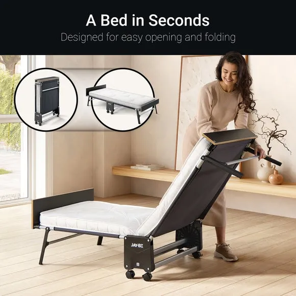 Jay-Be Grand Folding Bed with e-Pocket Tufted Mattress 4