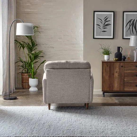 Sven Snuggle Chair, Tonal Weave 6