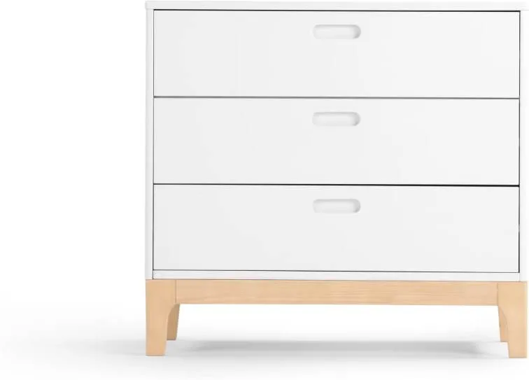 Linus Chest of Drawers, Pine and White