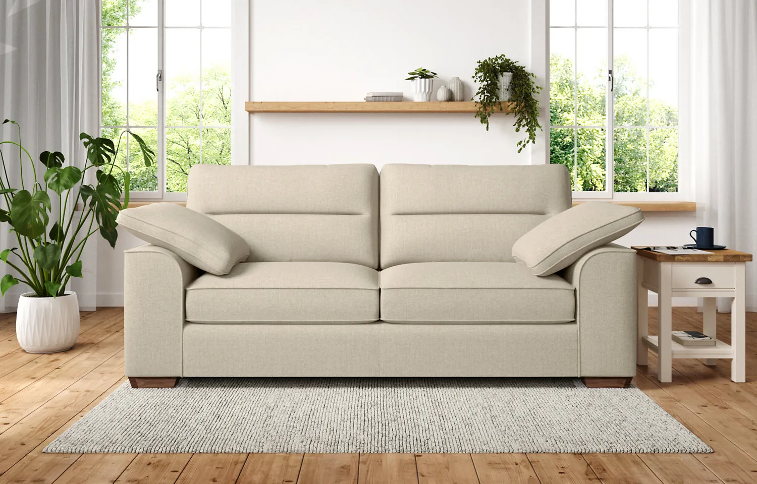M&S Nantucket Highback Large 3 Seater Sofa