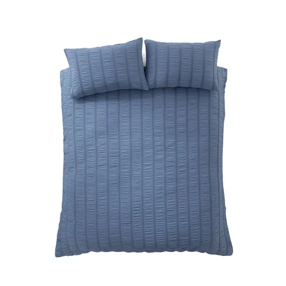 Pineapple Elephant Waffle Seersucker Duvet Cover & Pillowcase Set 5
