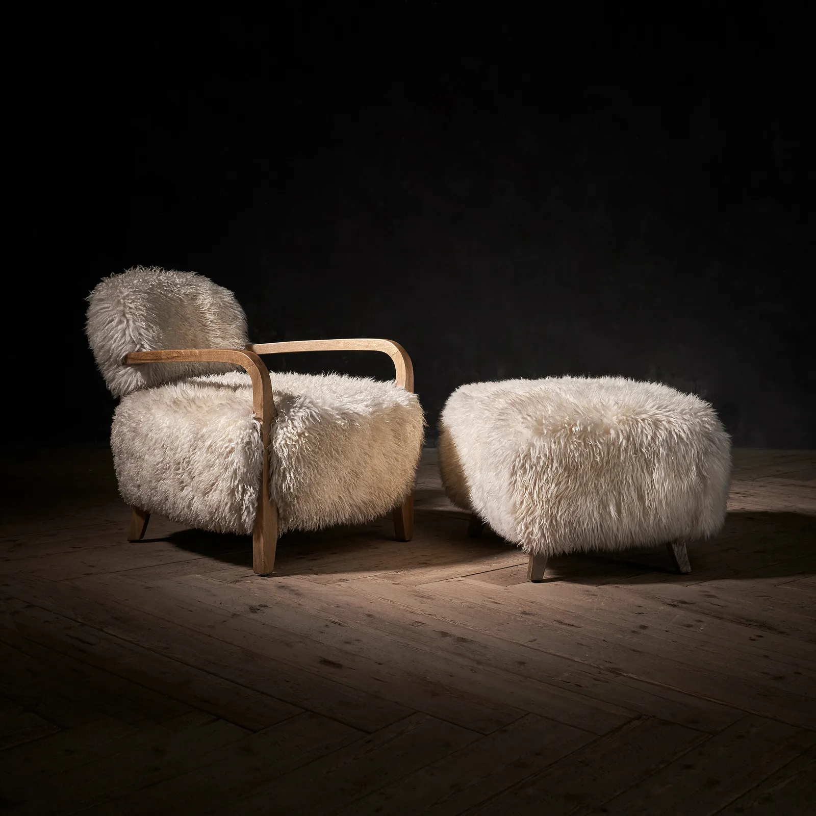 Timothy Oulton Cabana Footstool, Neutral Fabric | Barker & Stonehouse 4