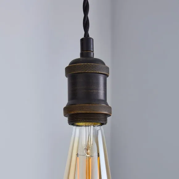 Charlie Industrial Adjustable Pendant Flex Ceiling Light Cable 2