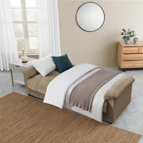 Margo Velvet 3 Seater Sofa Bed 2