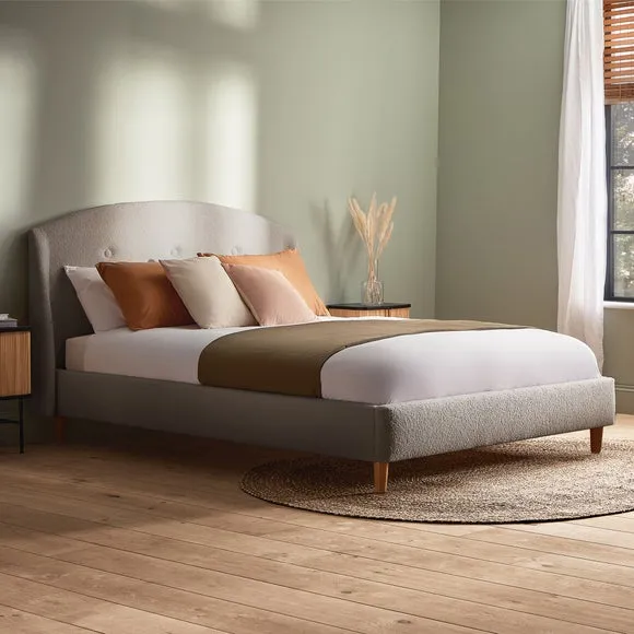 Silentnight Evana Bed Frame, Boucle 2