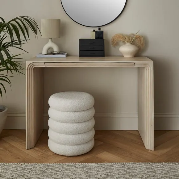 Romy 1 Drawer Dressing Table, Mango Wood